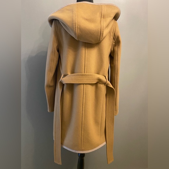 BNWT Artizia Wilfred Italian Virgin Wool & Cashmere Borda Belt Coat Camel XS - Picture 5 of 7